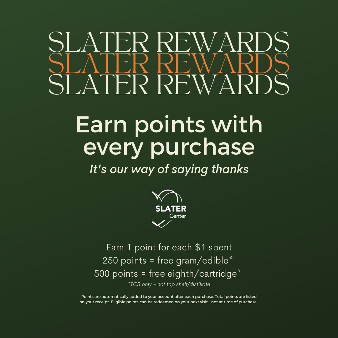 Slater Center Patient Rewards Program